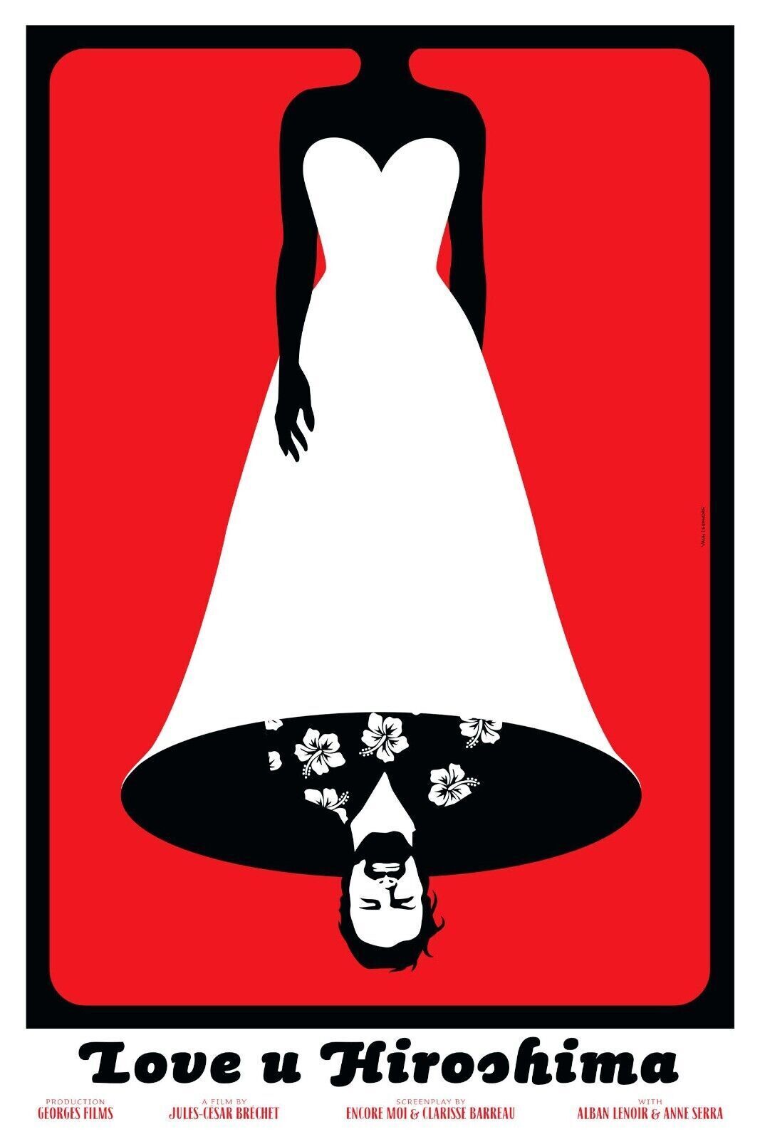 LOVE U HIROSHIMA, ALBAN LENOIR, 2018, Repro affiche cinema, HQ
