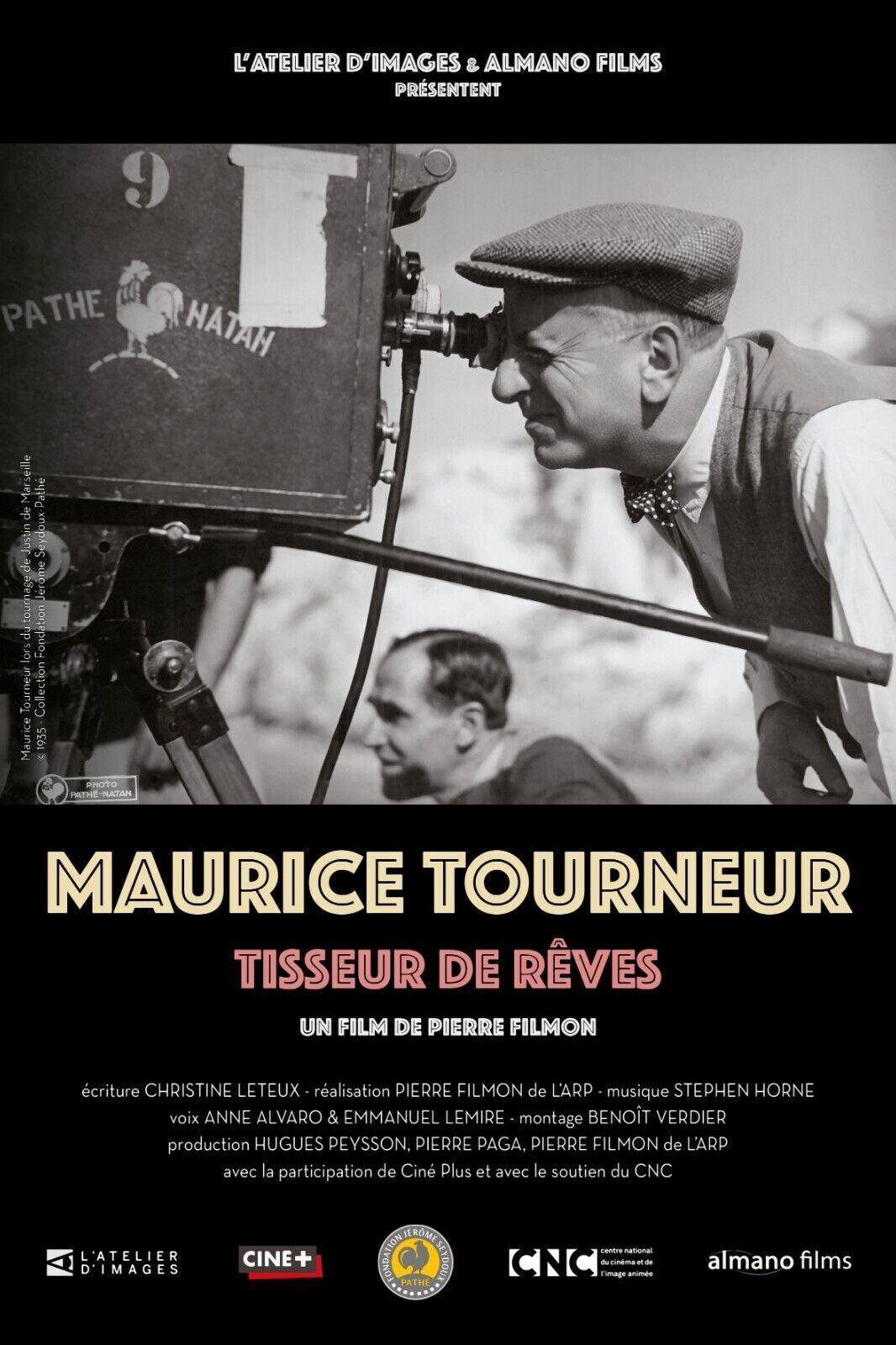 MAURICE TOURNEUR, DREAMSWEAKER, PIERRE FILMON, 2023, VINTAGE cinema poster reproduction, HQ