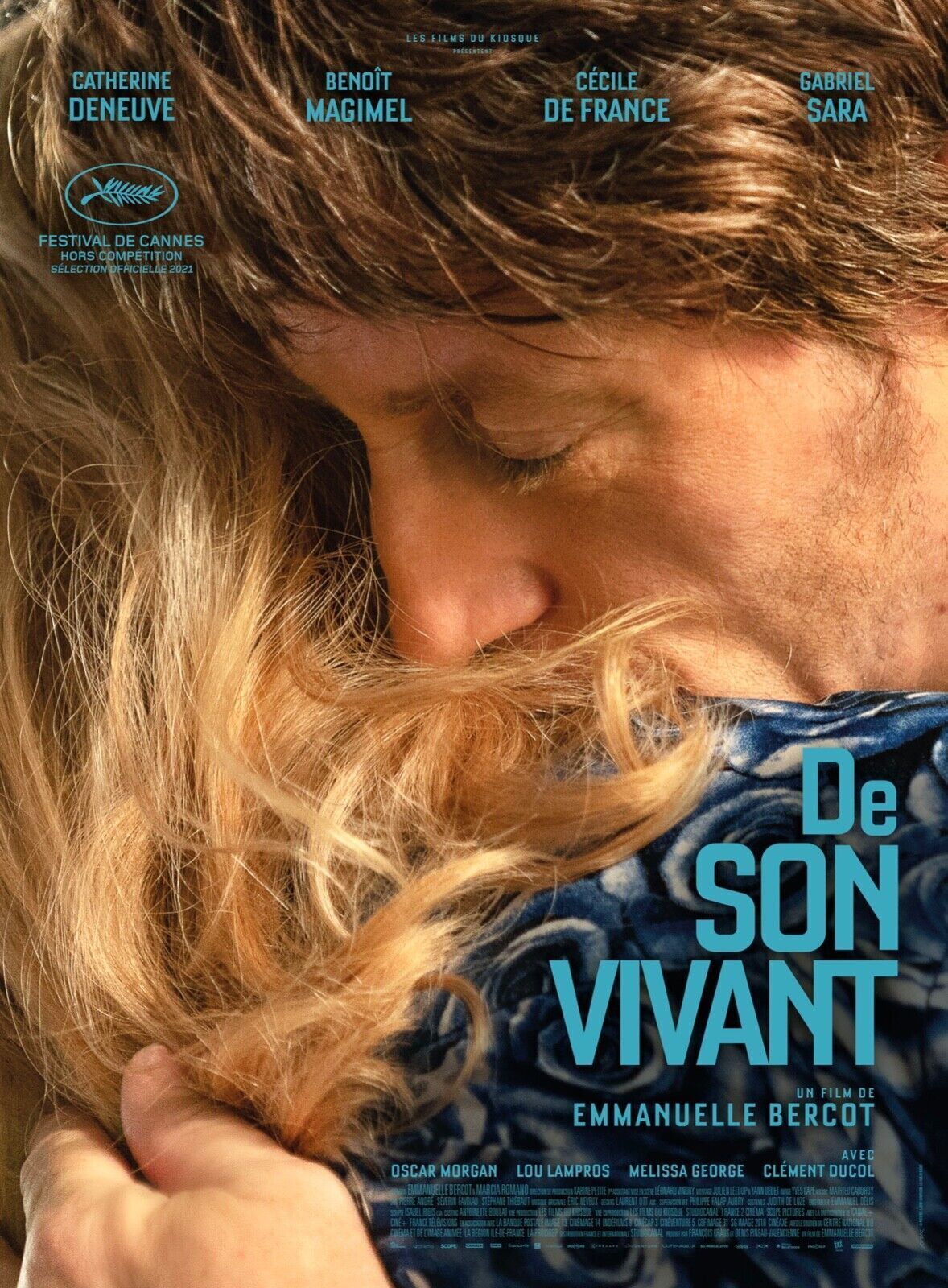 DE SON VIVANT, CATHERINE DENEUVE, REPRO AFFICHE CINEMA VINTAGE