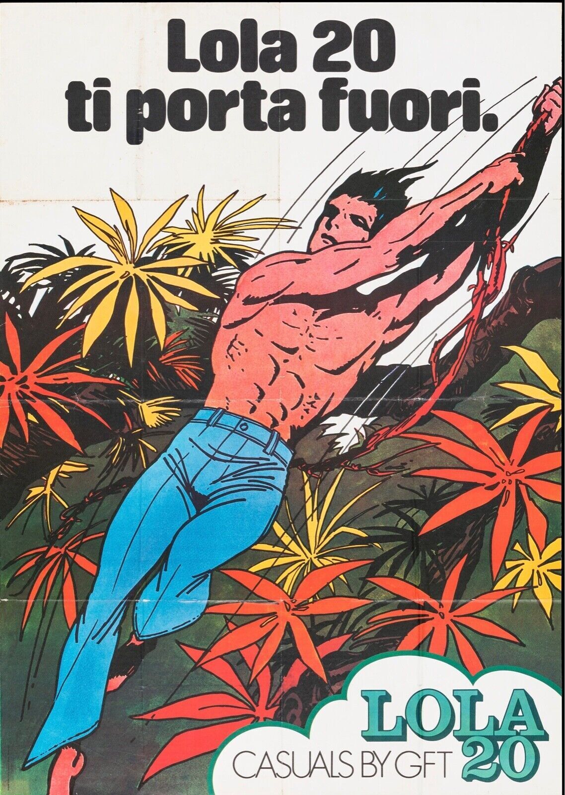 TARZAN REPRO AFFICHE CINEMA ART VINTAGE HQ