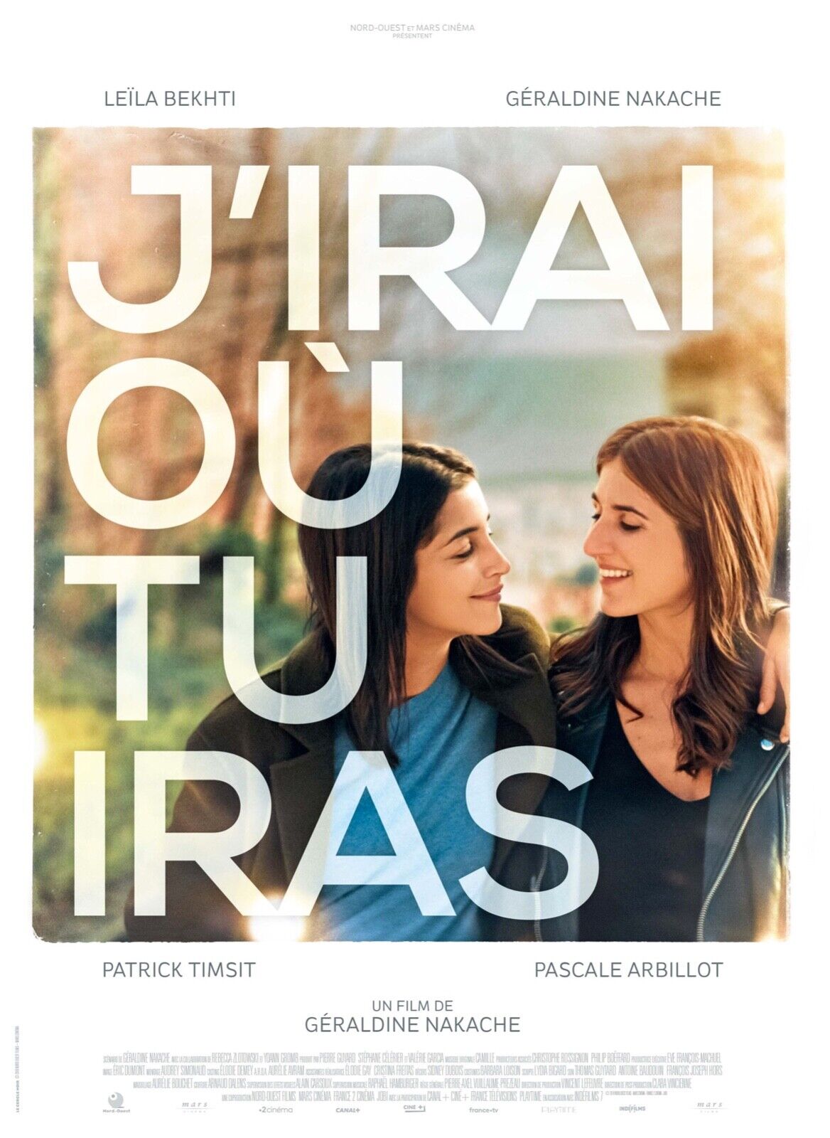 J’IRAI OÙ TU IRAS, PATRICK TIMSIT, 2019, REPRO MOVIE POSTER, VINTAGE, HQ