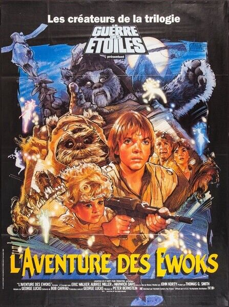 L'AVENTURE DES EWOKS, LA GUERRE DES ÉTOILES, MOVIE POSTER HQ
