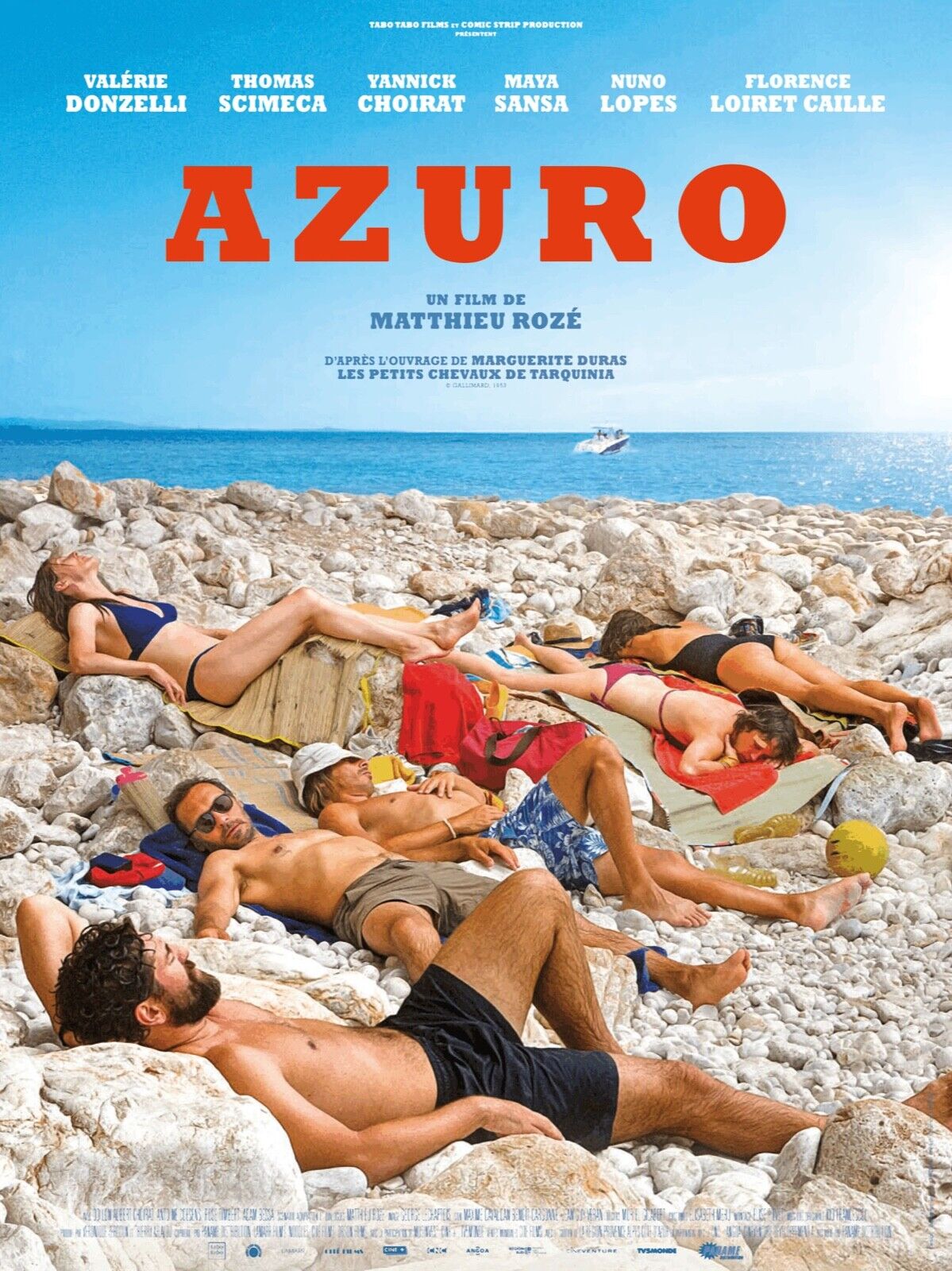 AZURO, VALERIE DONZELLI, REPRO AFFICHE CINEMA VINTAGE