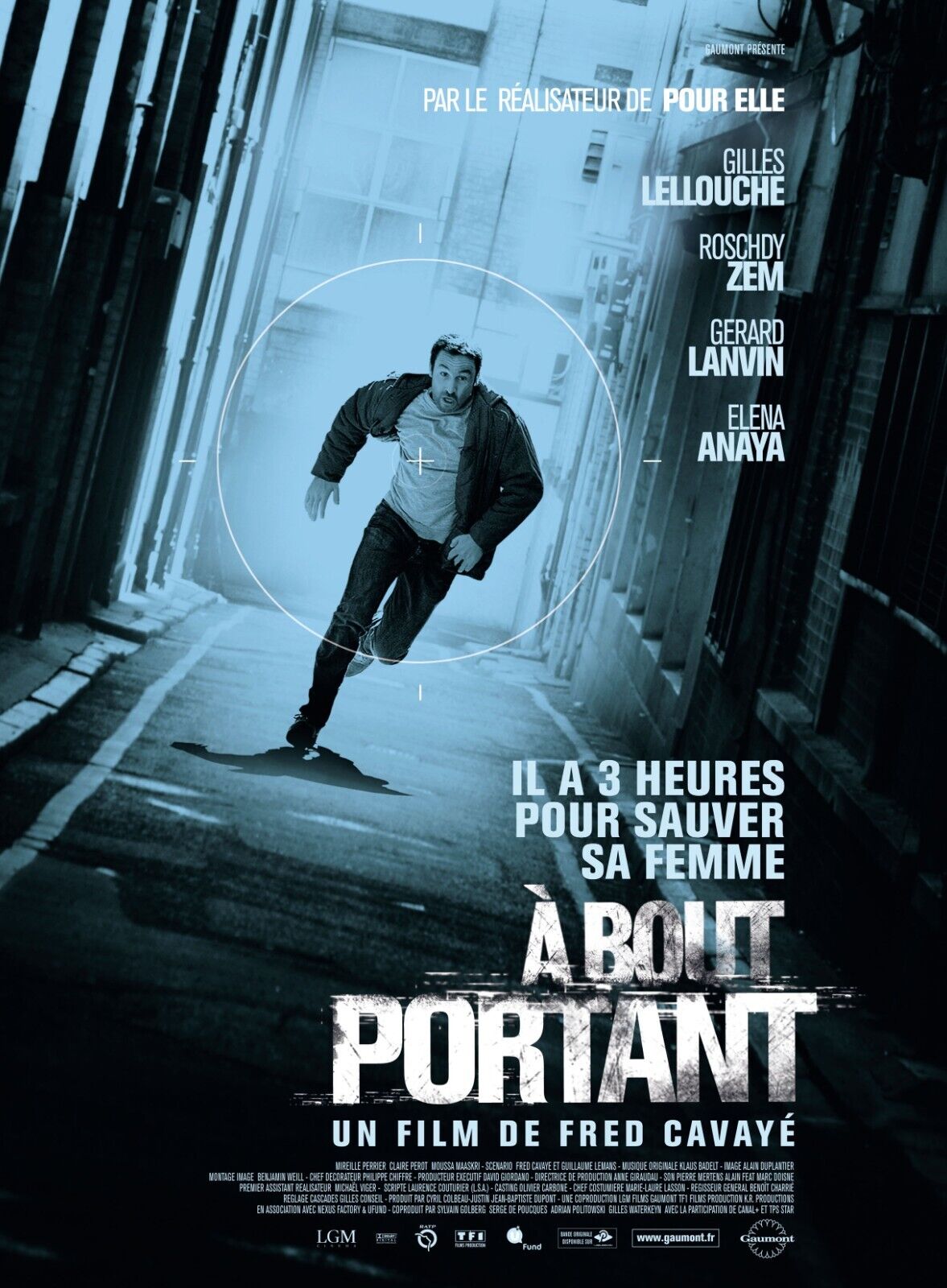 A BOUT POURTANT, GILLES LELLOUCHE, 2010, REPRO MOVIE POSTER, VINTAGE, HQ