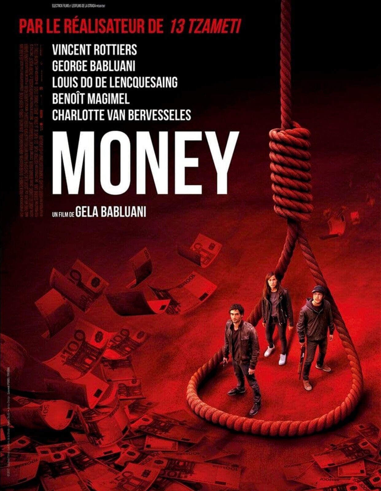MONEY, VINCENT ROTTIERS, 2017, Repro cinema poster, VINTAGE, HQ