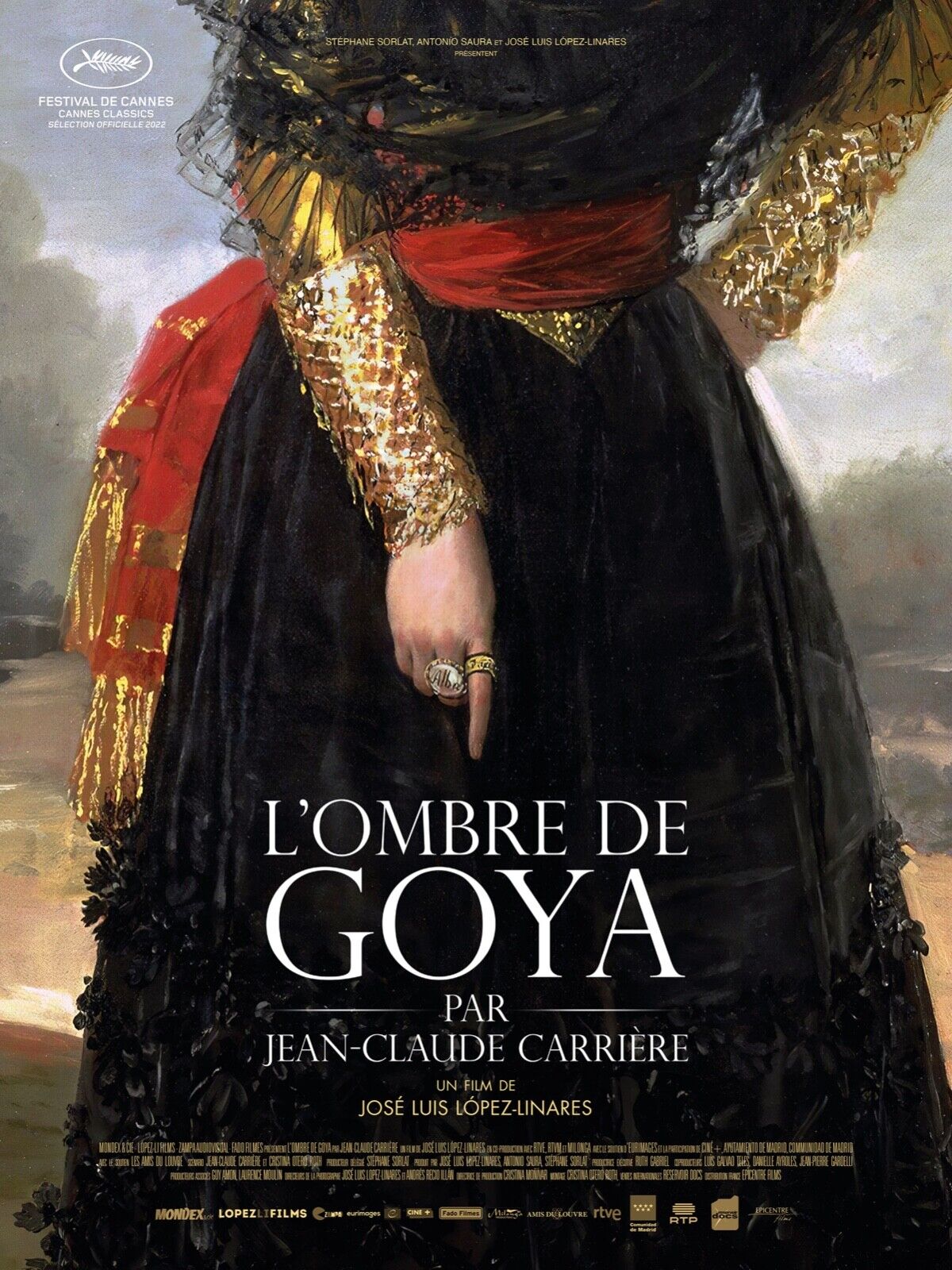 THE SHADOW OF GOYA JEAN-CLAUDE CAREER MOVIE POSTER HQ