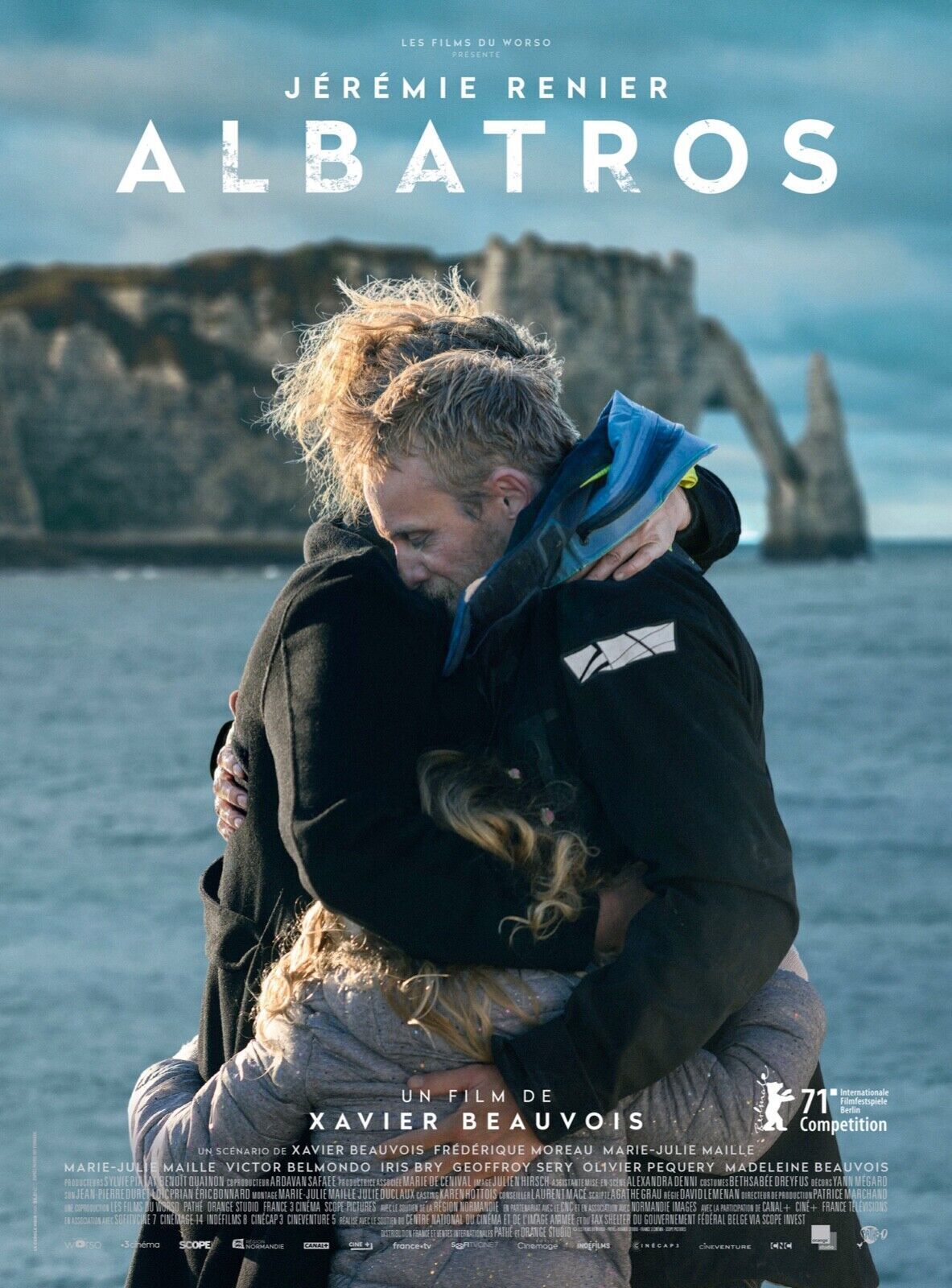 ALBATROS, JÉRÉMIE RENIER, 2021, REPRO MOVIE POSTER, VINTAGE, HQ