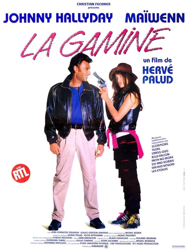 LA GAMINE, MAÏWENN, 1992, REPRO MOVIE POSTER, VINTAGE, HQ