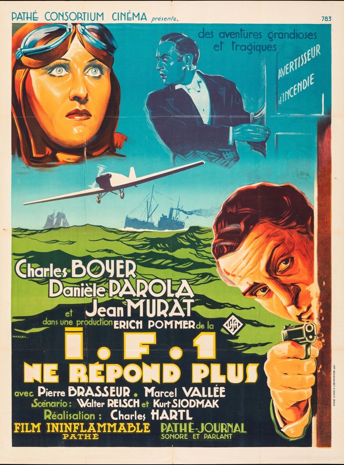 IF1, NO LONGER RESPONDING, REPRO VINTAGE HQ CINEMA POSTER