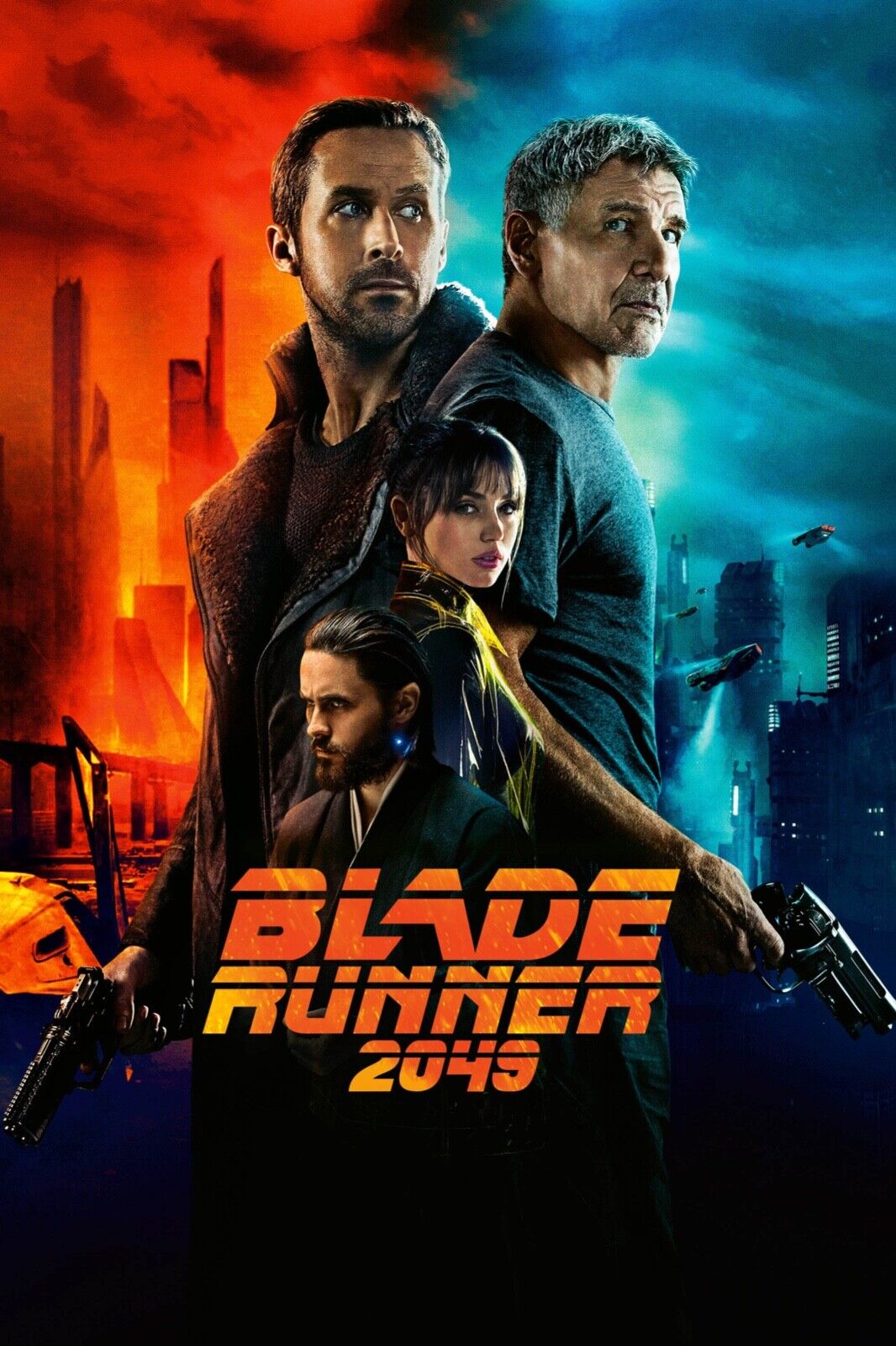 BLADE RUNNER 2049, RYAN GOSLING, 2017, REPRO MOVIE POSTER, VINTAGE, HQ