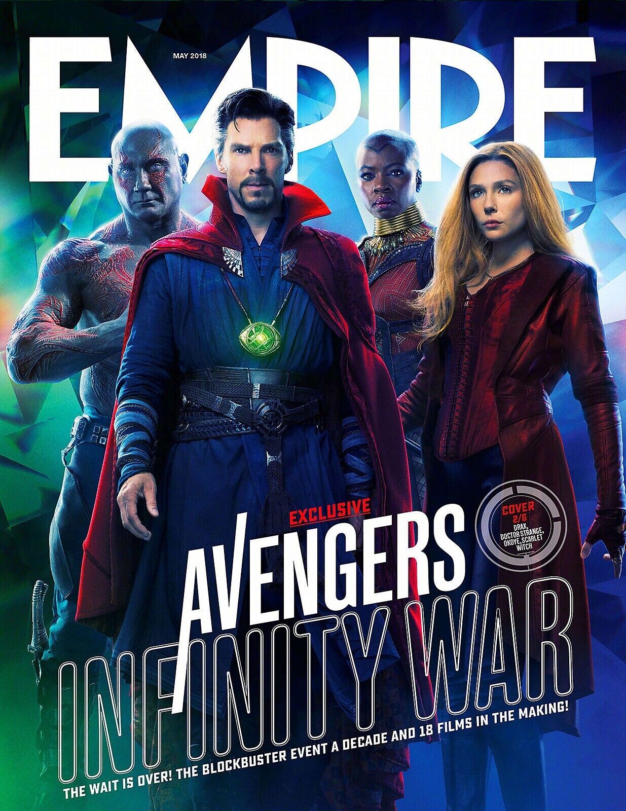 AVENGERS: INFINITY WAR, ROBERT DOWNEY JR., 2018, REPRO MOVIE POSTER, VINTAGE, HQ