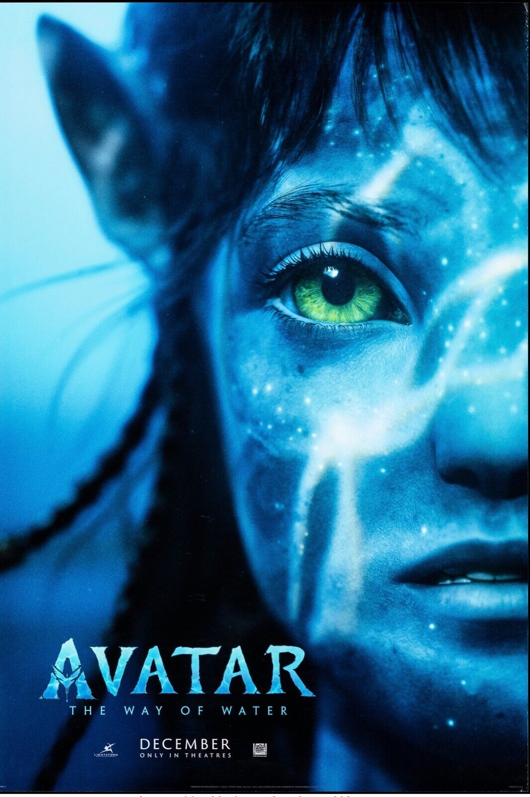 AVATAR, SAM WORTHINGTON, 2009, REPRO MOVIE POSTER, VINTAGE, HQ