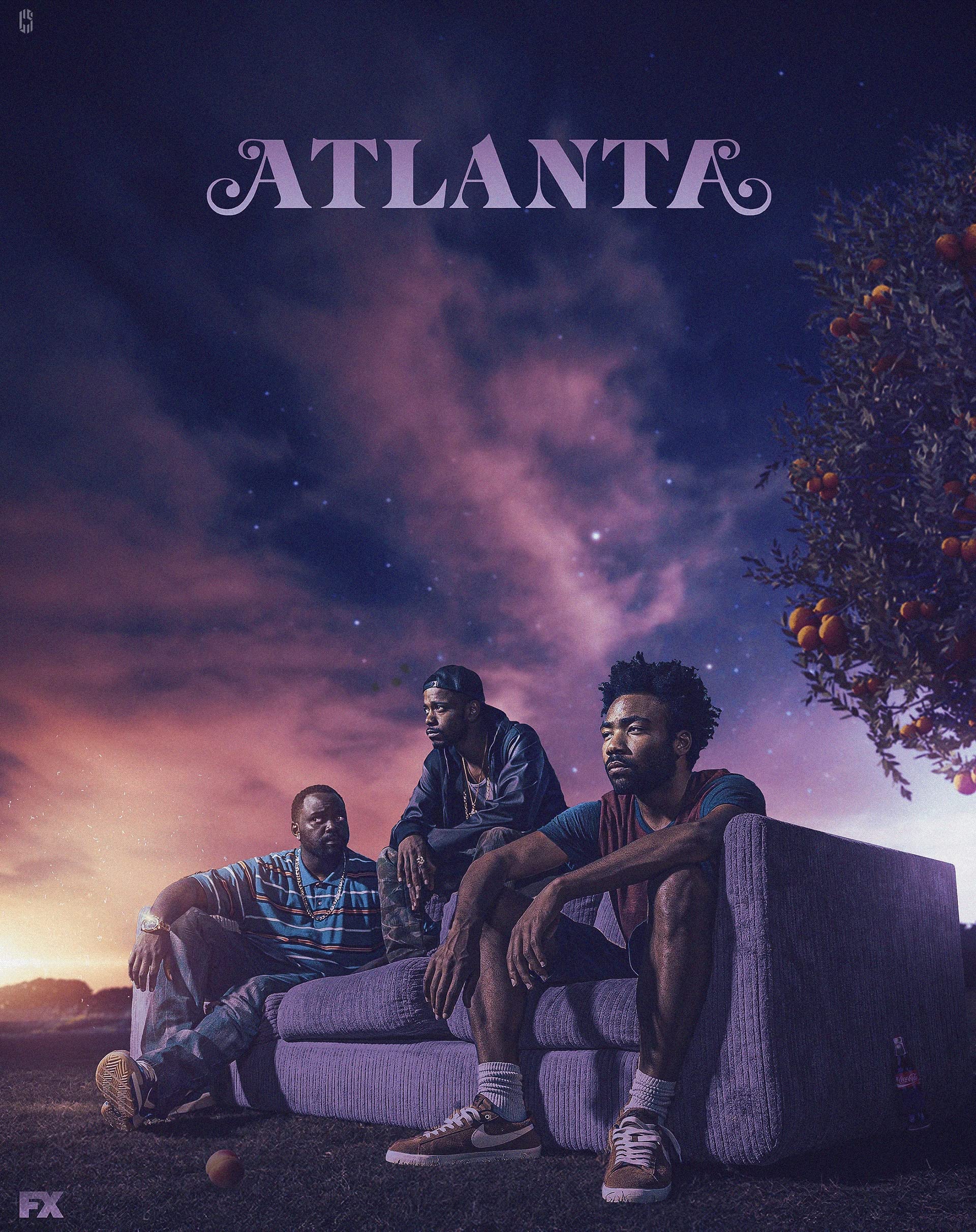 Póster clásico de la serie de televisión Atlanta Childish Gambino de alta calidad