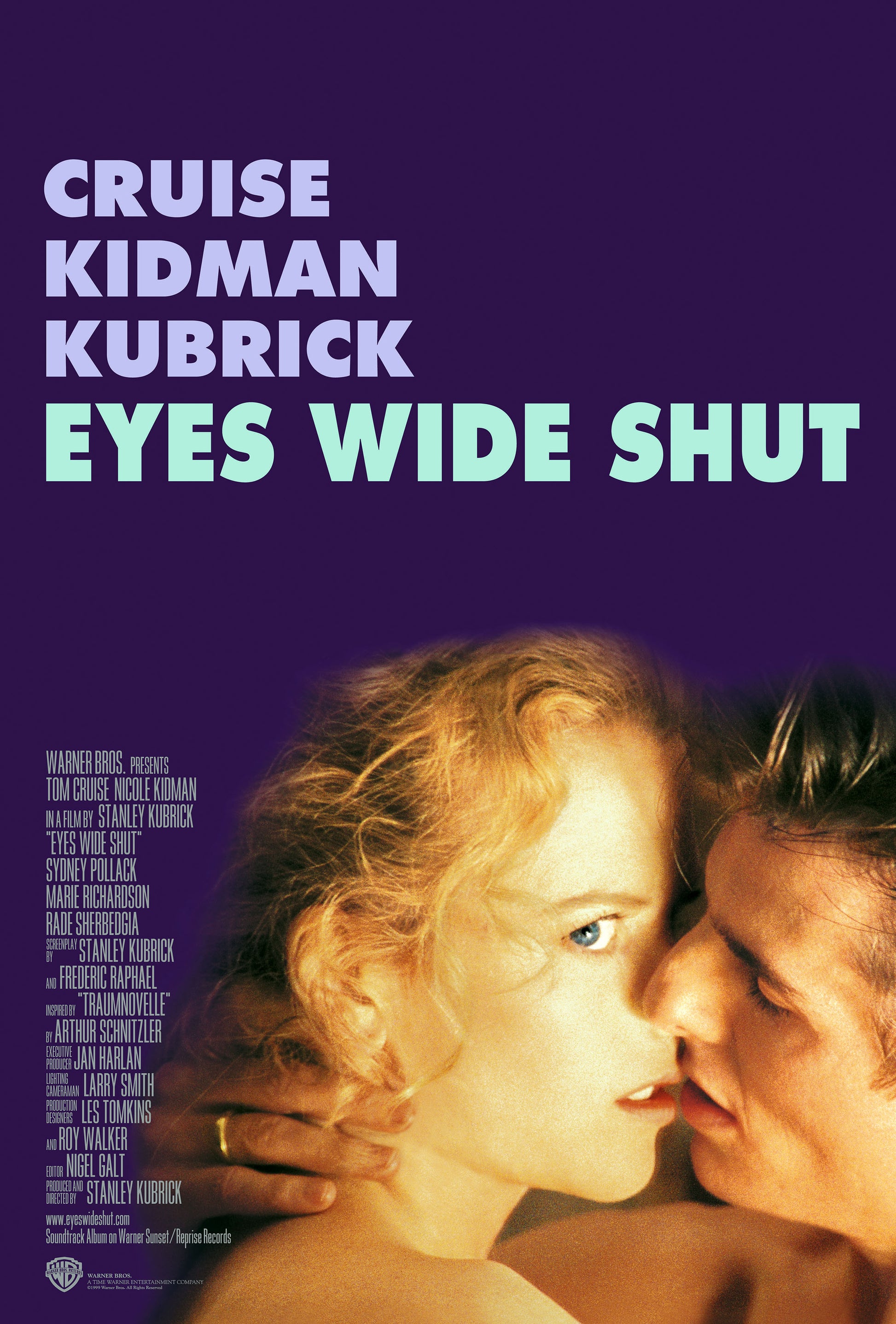 Eyes Wide Shut – Vintage Retro Cinema Poster | Poster Hub Studio