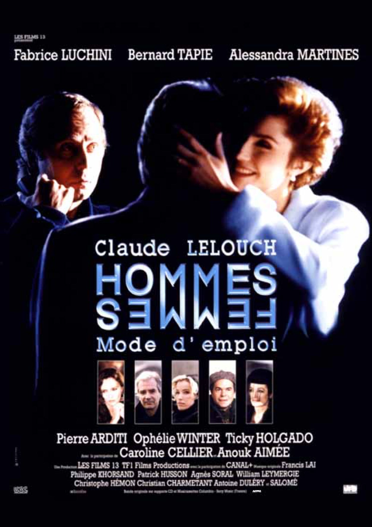 HOMMES FEMMES AFFICHES VINTAGES MOVIE POTER HQ CLAUDE LELOUCH