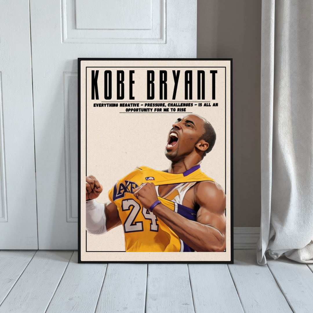 KOBE BRYANT NBA, SPORT POSTER HQ