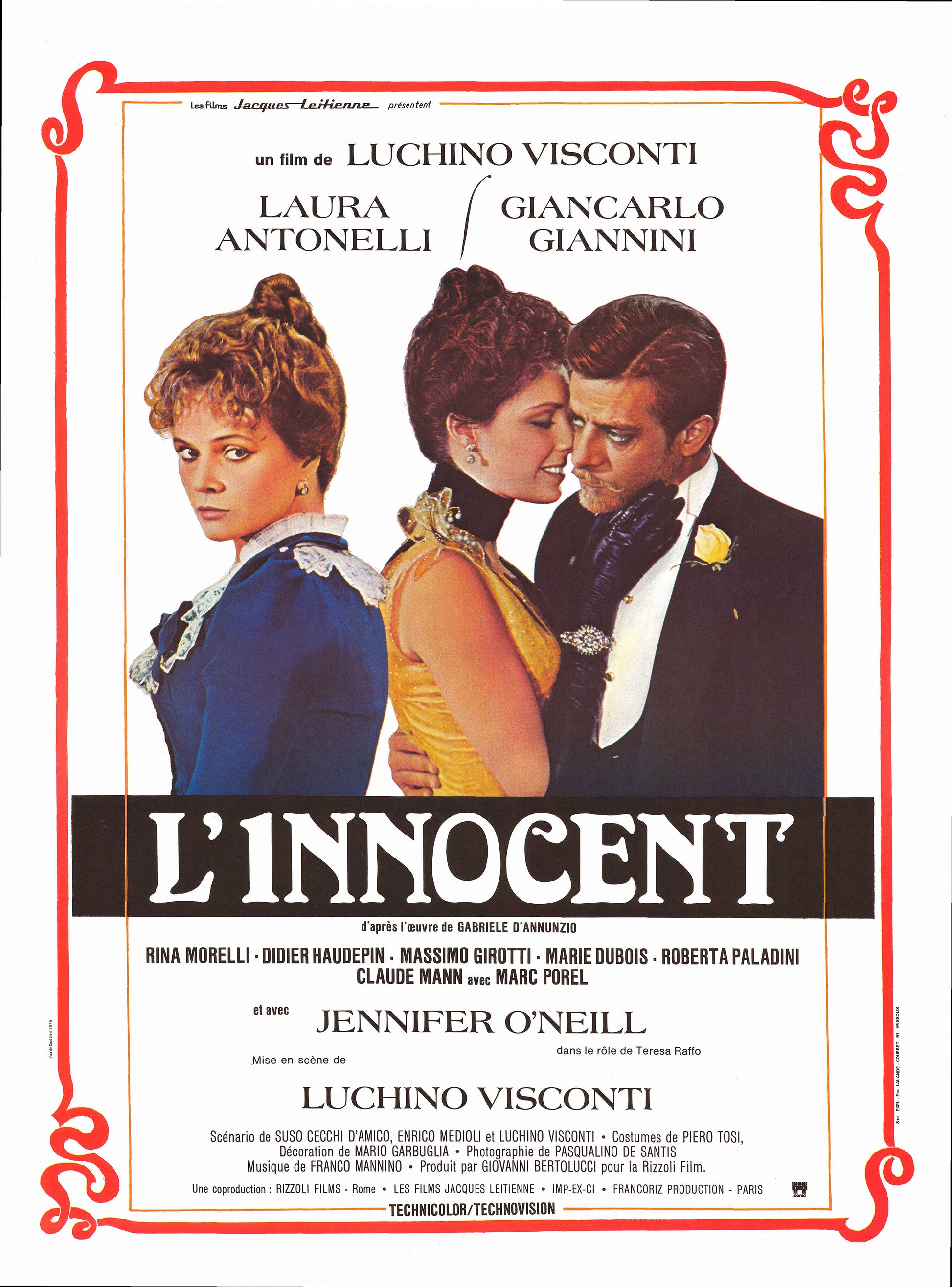 L'INNOCENT AFFICHES VINTAGES MOVIE POTSER HQ