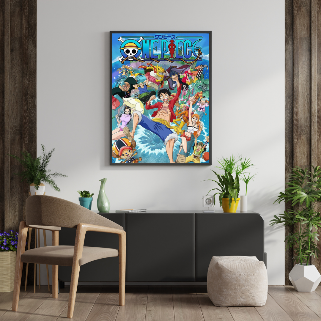 ONE PIECE VINTAGE MOVIE POSTER HQ