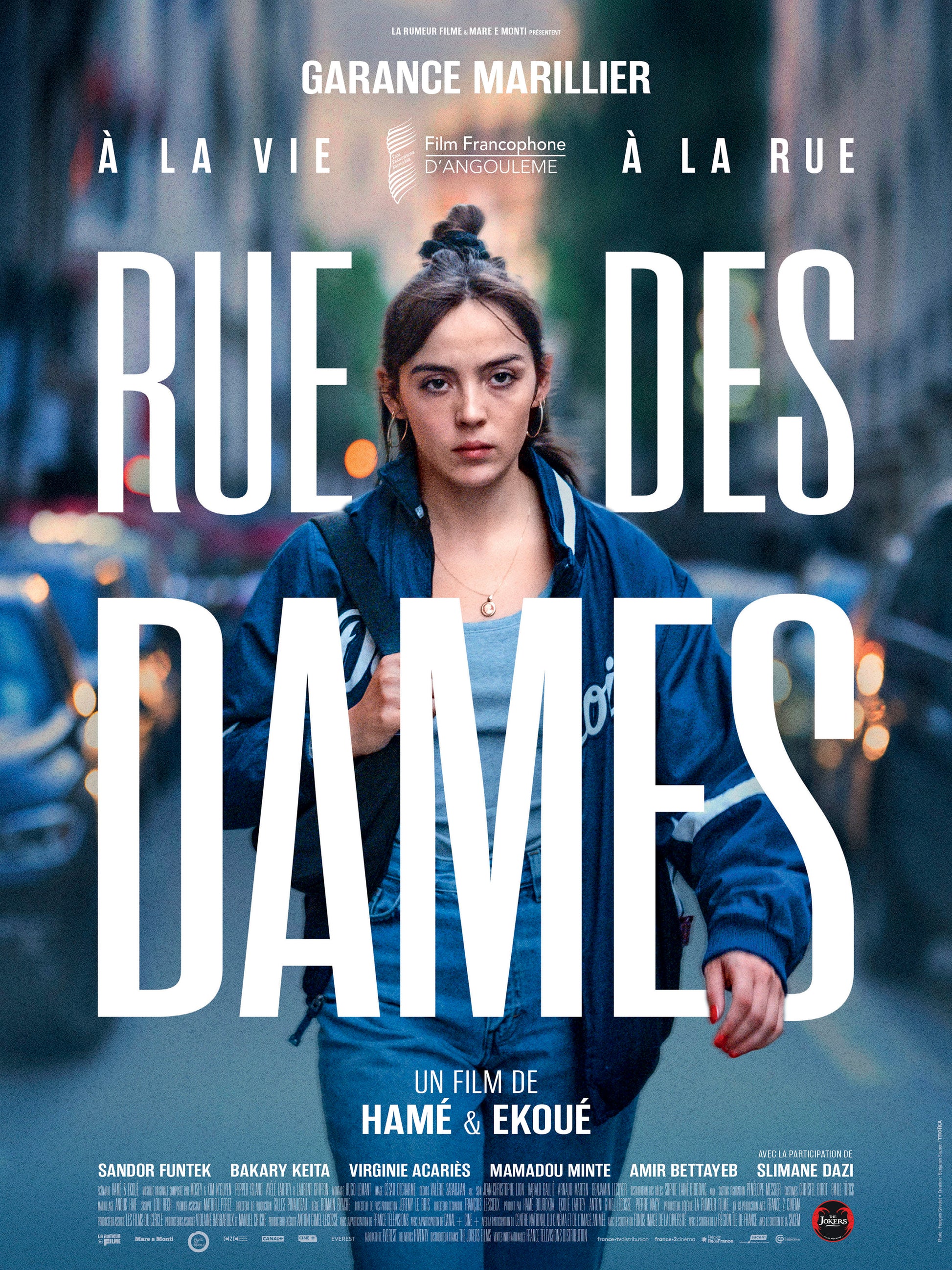 RUE DES DAMES – GARANCE MARILLIER, AFFICHE VINTAGE MOVIE HQ