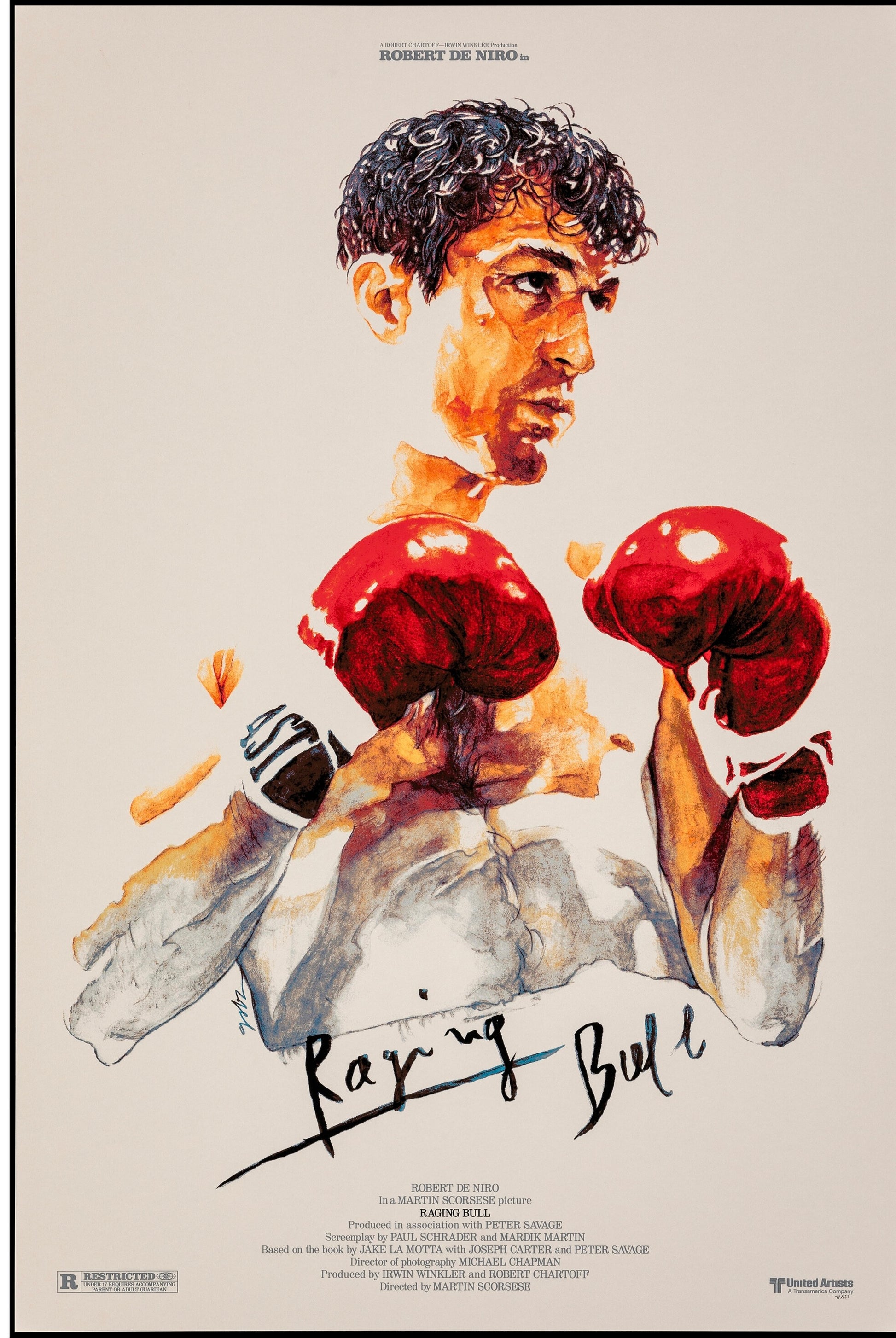 RACING BULL AFFICHE VINTAGE MOVIE POSTER HQ SYLVESTER STALLONE