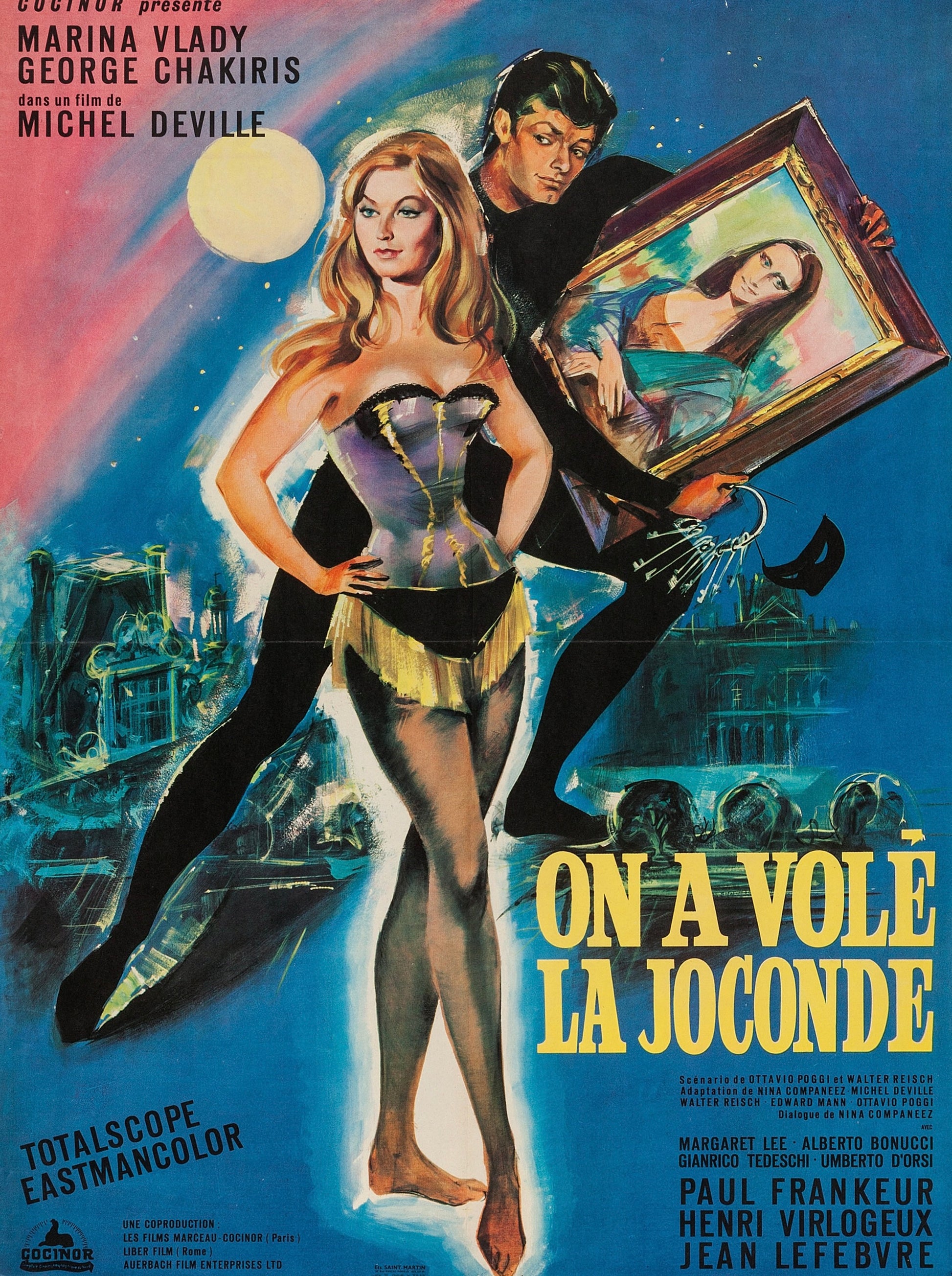 TINTIN AND THE LAKE OF SHARKS, 1972, Vintage Cinema Poster Reproduction, HQ