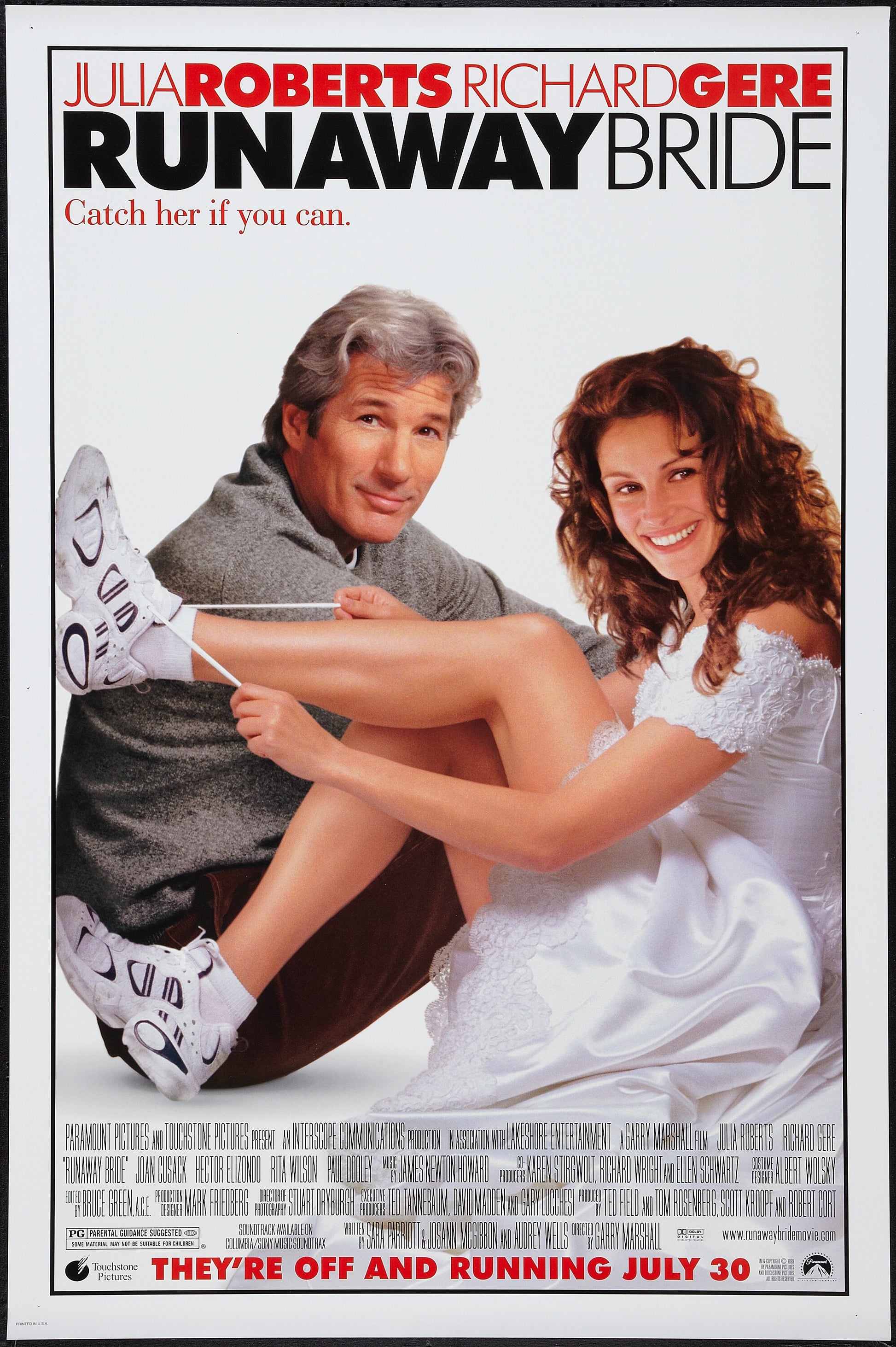 PRETTY WOMAN, JULIA ROBERTS, RICHARD GERE, 1990, REPRO MOVIE POSTER, VINTAGE, HQ