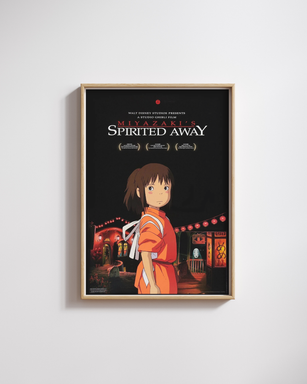 VOYAGE DE CHIHIRO, SPIRITED AWAY, STUDIO GHIBLI, 2001, Repro affiche cinéma, HQ