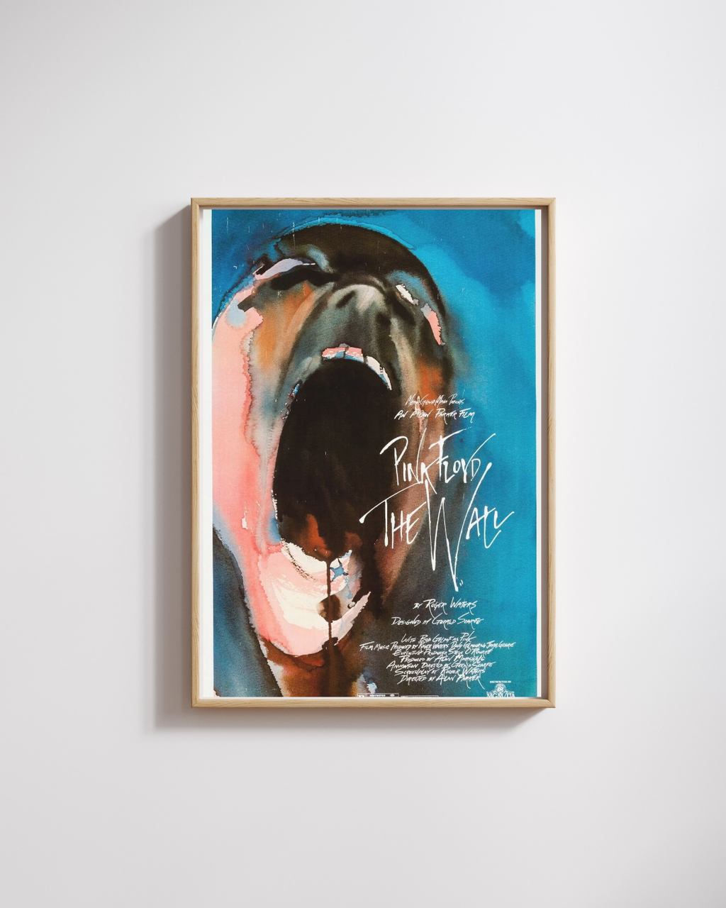 PINK FLOYD – THE WALL, ALBUM STUDIO N°11, 1979, Repro Affiche de musqiue VINTAGE, HQ