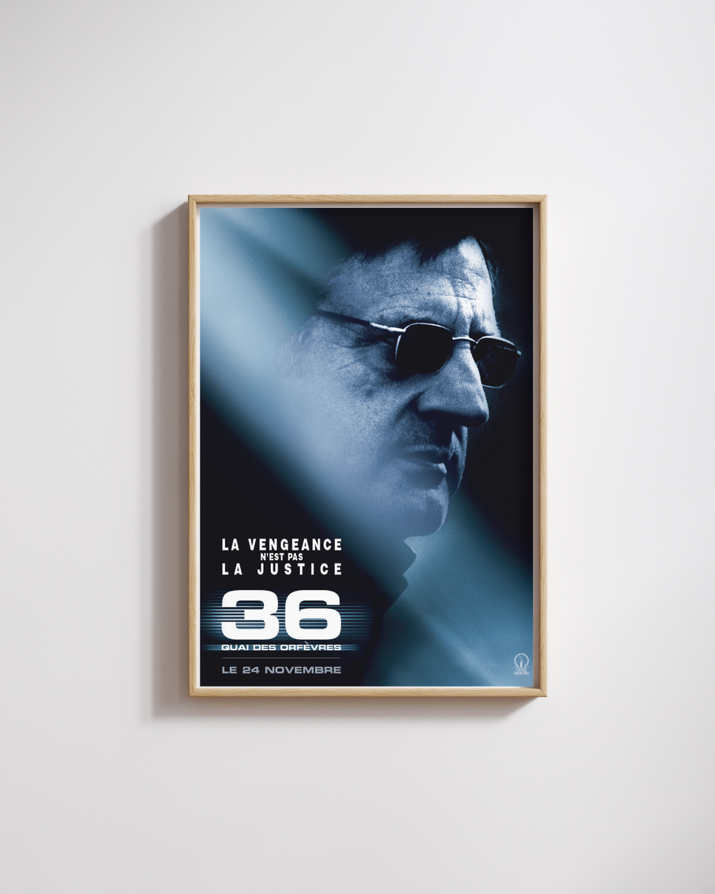 36 QUAI DES ORFÈVRES – DANIEL AUTEUIL – 2004 – POSTER CINÉMA VINTAGE | POSTER HUB STUDIO RÉTRO, HQ