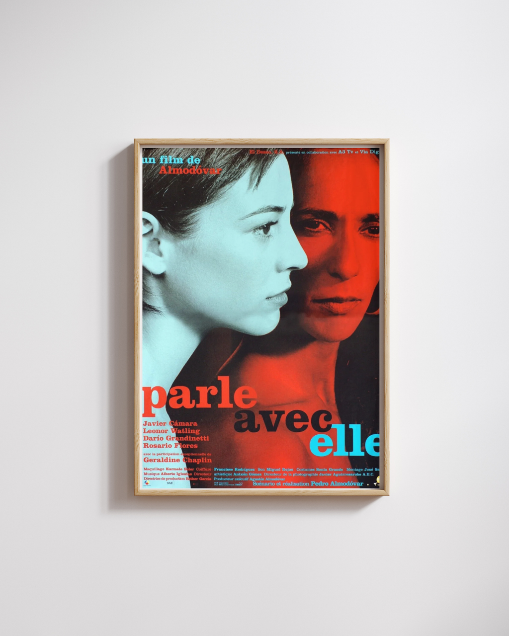 HABLE CON ELLA, PEDRO ALMODÓVAR, 2002, Reproducción de póster de cine vintage, HQ