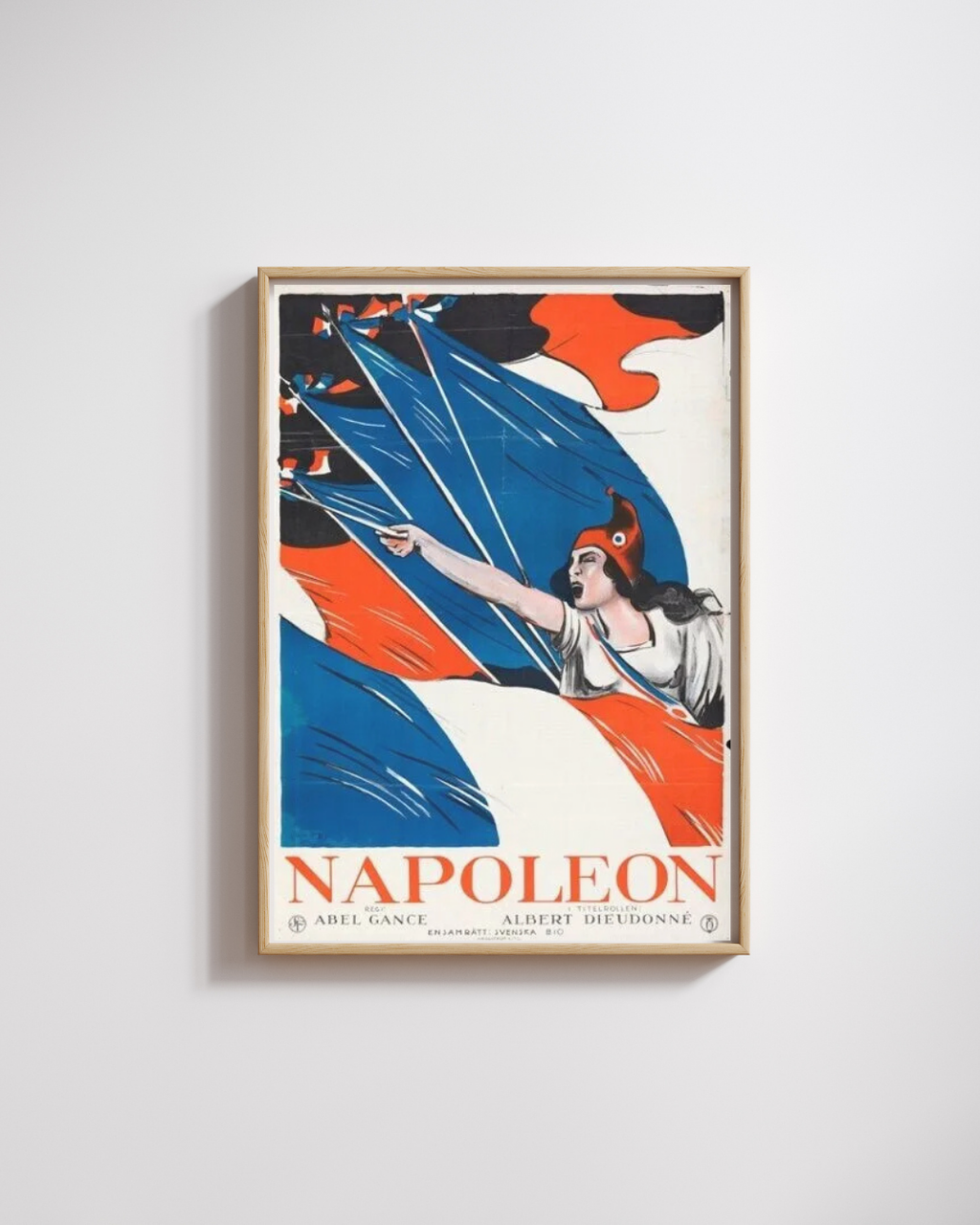NAPOLÉON, REPRO AFFICHE HISTOIRE FRANCE EMPEREUR, VINTAGE HQ