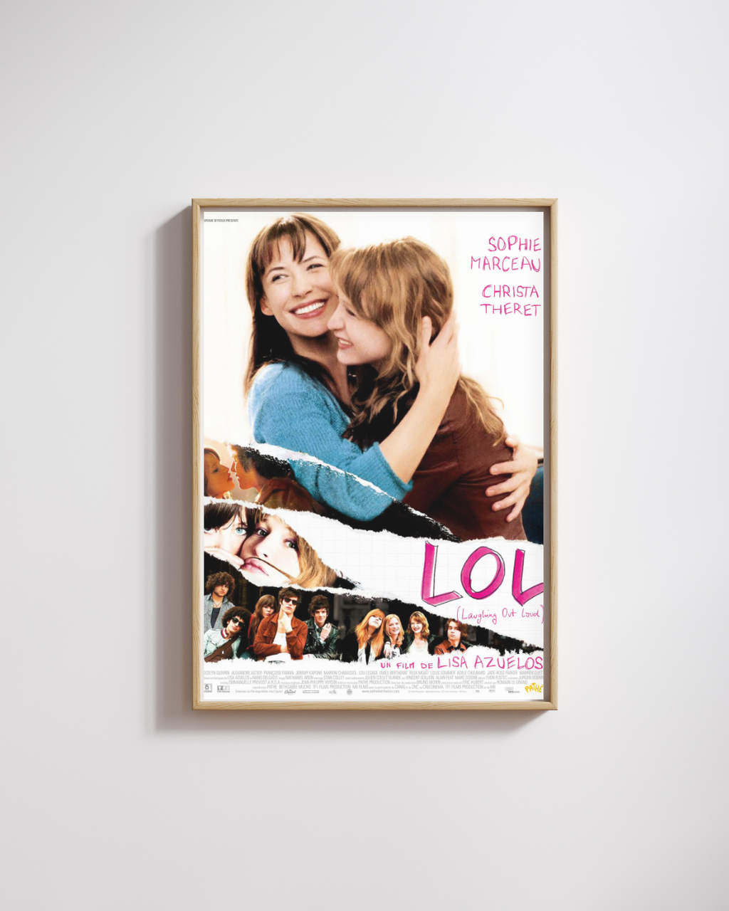 LOL, SOPHIE MARCEAU, AFFICHE VINTAGE MOVIE POSTER HQ