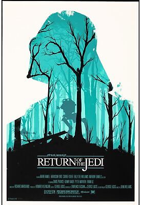 STAR WARS, RETURN OF THE JEDI, VINTAGE CINEMA POSTER REPRO, HQ