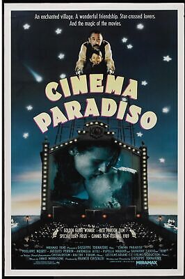 CINEMA PARADISO, SALVATORE CASCIO, 1988, REPRO MOVIE POSTER, VINTAGE, HQ