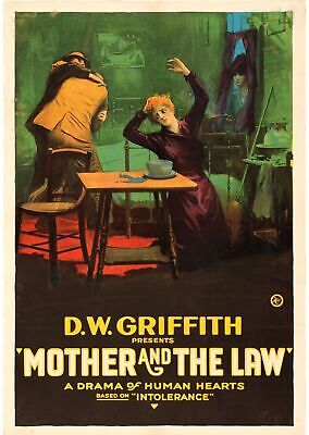 CHARITY, D.W. GRIFFITH, 1919, REPRO MOVIE POSTER, VINTAGE, HQ
