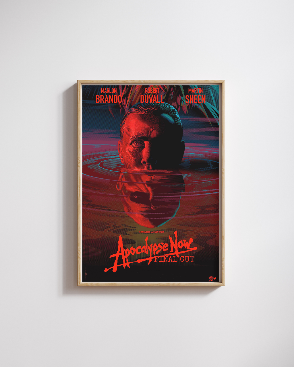 APOCALYPSE NOW FINAL CUT – A FILM BY FRANCIS FORD COPPOLA – MARLON BRANDO – ROBERT DUVALL – MARTIN SHEEN – CULT CINEMA POSTER – HUB STUDIO POSTER – HQ