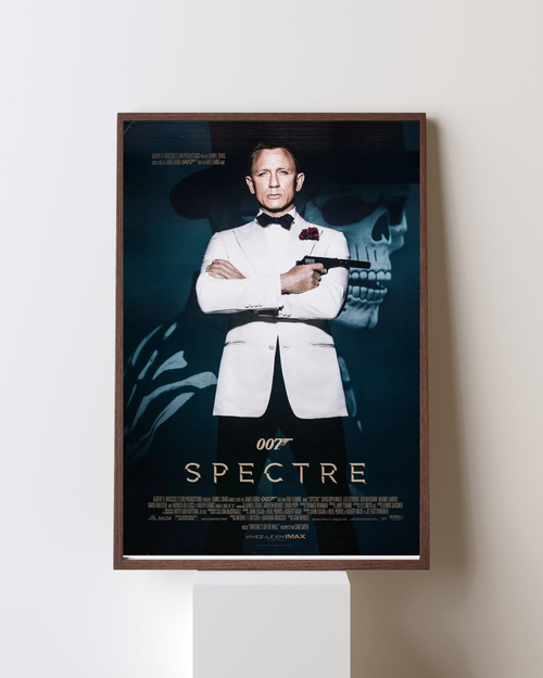 007 SPECTRE, DANIEL CRAIG, 2015, REPRO MOVIE POSTER, VINTAGE, HQ