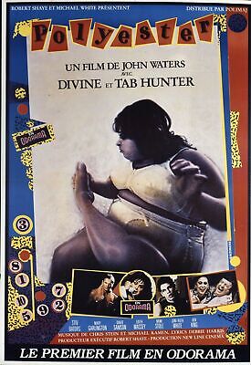 POLYSTER, JOHN WATERS, 1981, Repro affiche cinéma VINTAGE HQ