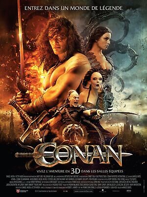 CONAN, JASON MOMOA, 2011, REPRO MOVIE POSTER, VINTAGE, HQ