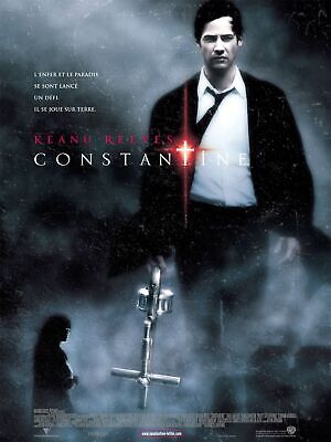 CONSTANTINE, KEANU REEVES, 2005, REPRO MOVIE POSTER, VINTAGE, HQ