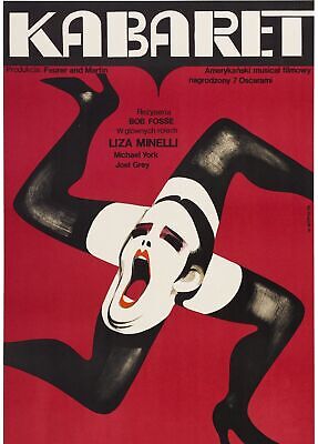 CABARET, LIZA MINNELLI, 1972, REPRO MOVIE POSTER, VINTAGE, HQ