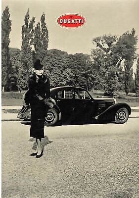 BUGATTI – REPRO AUTOMOTIVE POSTER VINTAGE HQ