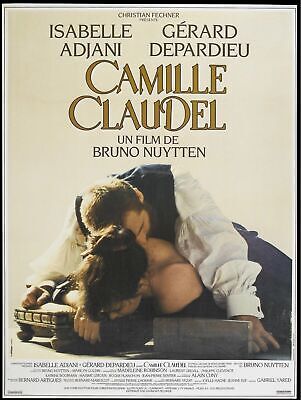 CAMILLE CLAUDEL, ADJANI, DEPARDIEU, REPRO AFFICHE CINEMA VINTAGE
