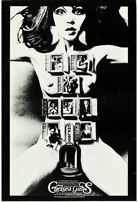 CHELSEA GIRLS, ANDY WARHOL, 1966, REPRODUCCIÓN DE CARTEL DE PELÍCULA, VINTAGE, ALTA CALIDAD