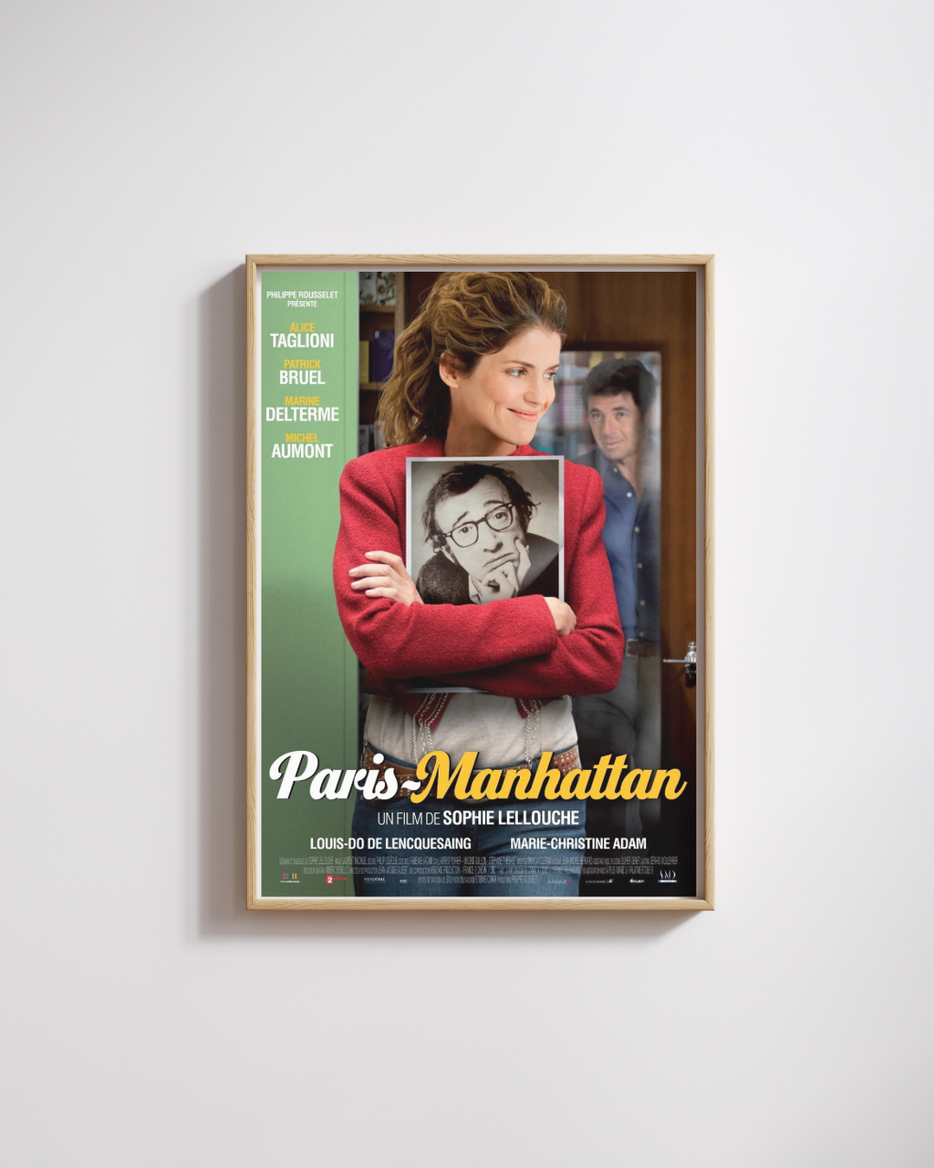 PARIS-MANHATTAN, ALICE TAGLIONI, 2012, Póster de cine repro, VINTAGE, HQ