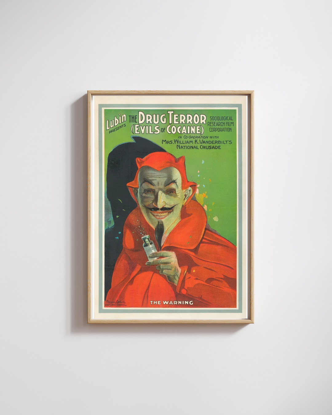 COCAINE TRAFFIC WILLIAM 1914 REPRO VINTAGE POSTER HQ