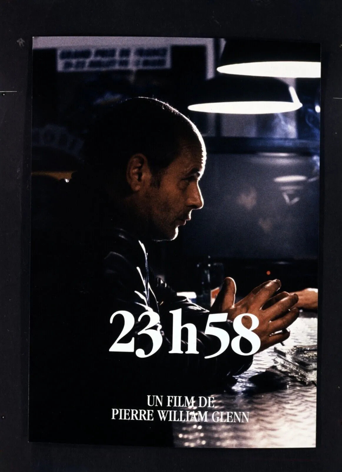 23H58, JEAN-FRANÇOIS STÉVENIN, 1993, REPRO MOVIE POSTER, VINTAGE, HQ