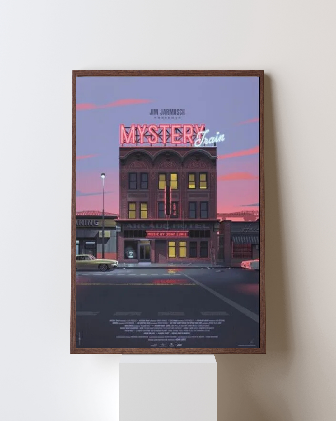 MYSTERY TRAIN, MASATOSHI NAGASE, 1989, VINTAGE CINEMA POSTER REPRINT, HQ