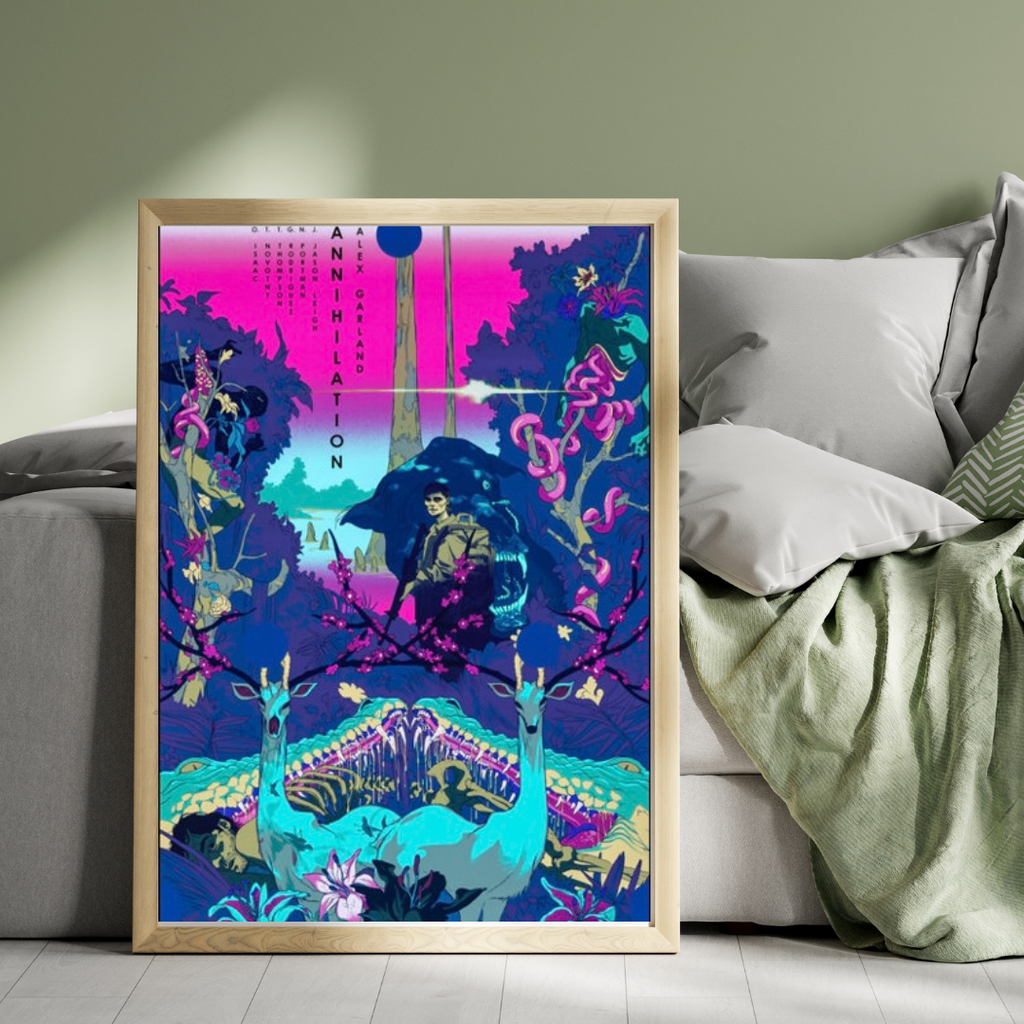 ANNIHILATION – FILM (2018) – NATALIE PORTMAN – AFFICHE CINÉMA SCIENCE-FICTION – REPRODUCTION – POSTER HUB STUDIO – HQ
