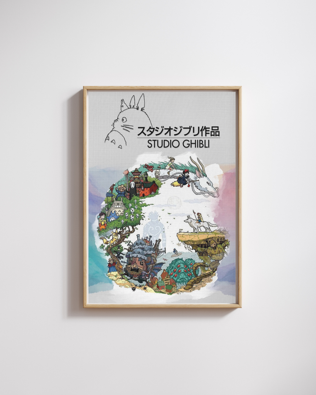 STUDIO GHIBLI AFFICHES VINTAGES MOVIE POSTER HQ